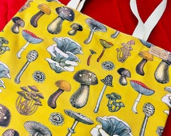 Golden Shrooms Tote